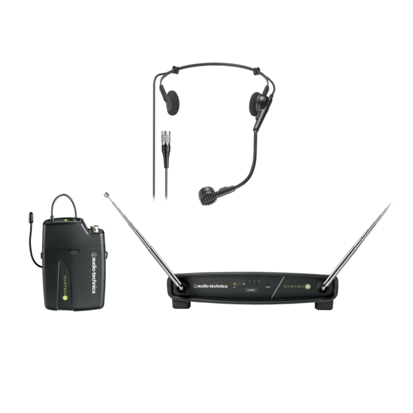 ATW-R900A RECEIVER  AND  ATW-T901A BODY-PACK TRANSMITTER WITH PRO 8HECW HEADWORN MICROPHONE